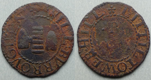 Little Tower Hill, Will Burrough farthing token